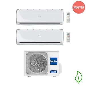 HAIER Condizionatore Dualsplit Tundra 2.0 Plus 7000+7000 As20tadhra-2+as20tadhra-2+2u40s2sm1fa