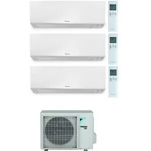 Daikin Condizionatore Trialsplit Serie Perfera Ftxm20a+ Ftxm20a + Ftxm20a +3mxm40a9 7000 7000 7000 Btu Codice Prod: Ftxm20a(3)  3mxm40a9