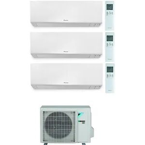 Daikin Condizionatore Trialsplit Serie Perfera Ftxm25a+ Ftxm25a + Ftxm25a +3mxm52a9 9000 9000 9000 Btu Codice Prod: Ftxm25a(3) 3mxm52a9