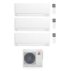 Mitsubishi Condizionatore Trialsplit Inverter  9000 +9000+12000 Btu Wi-Fi Plus Codice Prod: Msz-Ay25(2)35vgkp Mxz-3f68vf4