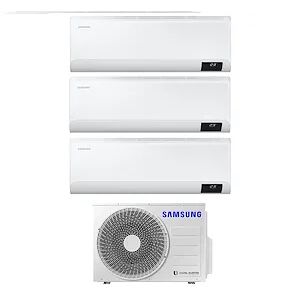 Samsung Condizionatore Trialsplit Con Purificatore Serie Cebu Wi-Fi 9000+9000+9000 Btu Codice Prod: Ar09(09)(09)Txfyawkneu Aj052tx