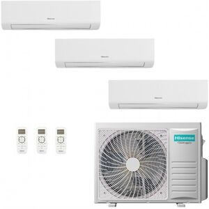 Hisense Climatizzatore Trial Split Energy Ultra 7+9+9 Btu 3AMW52U4RJC KE20MR01G KE25MR01G KE25MR01G R-32 WiFi 2.0+2.5+2.5 kW