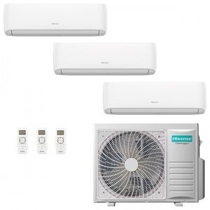 Hisense Climatizzatore Trial Split Hi Comfort 7+9+18 Btu 3AMW72U4RJC CF20YR04G CF25YR04G CF50BS04G R-32 WiFi 2.0+2.5+5.0 kW