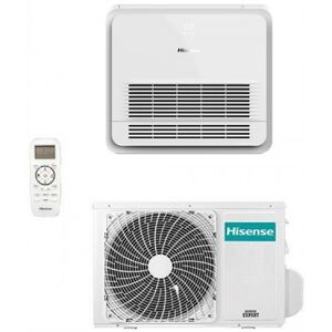 Hisense Mono Split Pavimento 9000 Btu AKT26UR4RK8 AUW26U4RS8 Turbo Climatizzatore Console Monofase 220 v R-32 WiFi Opz