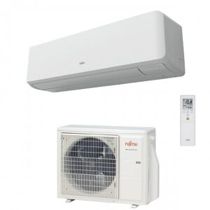 Fujitsu Mono Split 24000 Btu Serie KM Large ASYG24KMTE AOYG24KMTA Condizionatore Parete 7.0 kW R-32 Bianco WiFi Opzionale