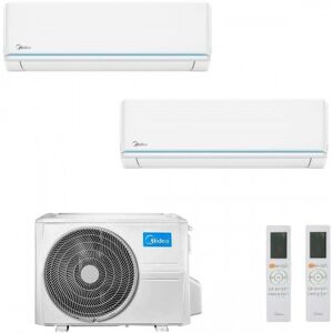 Midea Dual Split 12+12 Btu Evolution M3OG-21HFN8-Q MSAGXBU-12HRDN8 MSAGXBU-12HRDN8 Condizionatore R-32 WiFi 3.5+3.5 kW