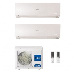 Haier Dual Split 12+12 Btu Flexis Plus Bianco WiFi 3.5+3.5 kW 3U70S2SR5FA AS35S2SF1FA-MW3 AS35S2SF1FA-MW3 Condizionatore R-32