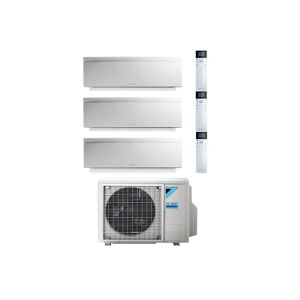 Condizionatore Daikin Emura Bianco Trial Split 7000+12000+15000 Btu Inverter R32 3Mxm68 A++ Wifi (3MXM68 7+12+15)