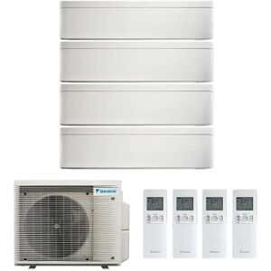 Condizionatore Daikin Stylish Bianco Quadri Split 9000+9000+9000+9000 Btu Inverter R32 4Mxm68 A+++ Wifi (4MXM68A 9+9+9+9)