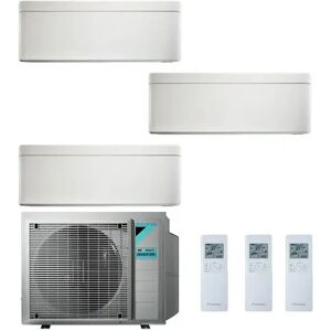 Condizionatore Daikin Stylish Bianco Trial Split 7000+15000+15000 Btu Inverter R32 3Mxm68 A++ Wifi (STYLISH 3MXM68 7+15+15)