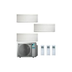 Condizionatore Daikin Stylish Bianco Trial Split 9000+12000+12000 Btu Inverter R32 3Mxm68 A++ Wifi (STYLISH 3MXM68 9+12+12)