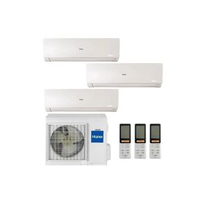 Condizionatore Haier Flexis Plus Trial Split 9000+9000+12000 Btu Inverter R32 3U55S2Sr3Fa A+++ Wifi (3U55S2SR5FA 9+9+12)