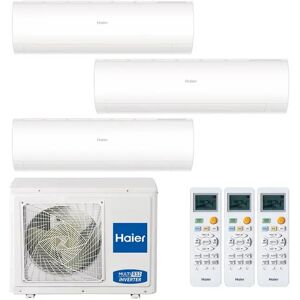 Condizionatore Haier Pearl Trial Split 7000+7000+7000 Btu Inverter R32 3U55S2Sr5Fa A+ Wifi (3U55S2SR5FA 7+7+7)