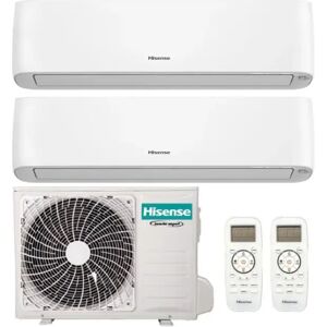 Condizionatore Hisense Energy Pro Plus Dual Split 9000+12000 Btu Inverter R32 2Amw42U4Rgc A++ Wifi (2AMW42U4RGC 9+12)