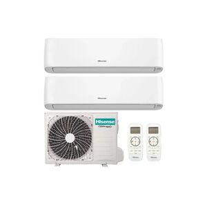 Condizionatore Hisense Energy Pro Plus Dual Split 9000+9000 Btu Inverter R32 2Amw42U4Rgc A++ Wifi (2AMW42U4RGC 9+9)