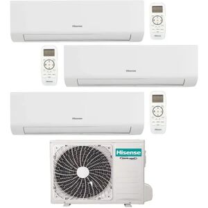 Condizionatore Hisense Energy Ultra Trial Split 9000+9000+12000 Btu Inverter R32 3Amw62U4Rjc A++ Wifi (3AMW62U4RJC 9+9+12)