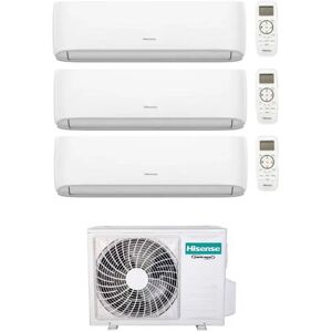 Condizionatore Hisense Hi-Comfort Trial Split 7000+7000+7000 Btu Inverter R32 3Amw52U4Rja A++/A+ Wifi (HI-COMFORT 3AMW52U4RJA 7+7+7)