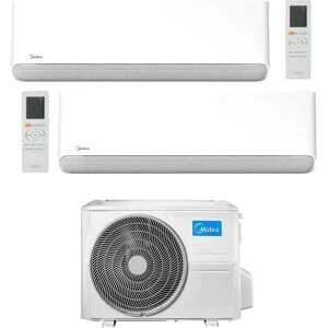 Condizionatore Midea Breezeless E Dual Split 9000+12000 Btu Inverter R32 M2Oe-18Hfn8-Q A++ Wifi (M2OE-18HFN8-Q 9+12)