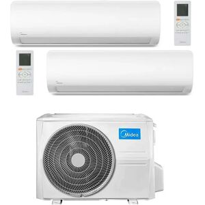 Condizionatore Midea Extreme Dual Split 12000+12000 Btu Inverter R32 M3Og-21Hfn8-Q A++ Wifi (M3OG-21HFN8-Q 12+12)