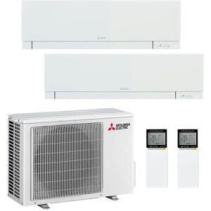 Condizionatore Mitsubishi Kirigamine Zen Dual Split 9000+18000 Btu Inverter R32 Mxz-2F53Vf A+++ Wifi (MXZ-2F53VF 9+18)