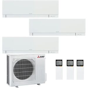 Condizionatore Mitsubishi Kirigamine Zen Trial Split 7000+12000+12000 Btu Inverter R32 Mxz-3F68Vf A++ Wifi (MXZ-3F68VF 7+12+12)