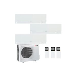 Condizionatore Mitsubishi Kirigamine Zen Trial Split 9000+9000+18000 Btu Inverter R32 Mxz-3F68Vf A++ Wifi (MXZ-3F68VF 9+9+18)