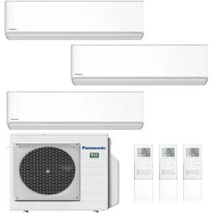 Condizionatore Panasonic Etherea Z Trial Split 12000+12000+12000 Btu Inverter Cu-3Z68Tbe A++ Wifi (ETHEREA Z CU-3Z68BE 12+12+12)