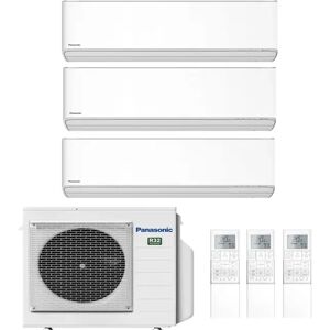 Condizionatore Panasonic Etherea Z Trial Split 7000+7000+12000 Btu Inverter Cu-3Z52Tbe A+++ Wifi (ETHEREA Z CU-3Z52TBE 7+7+12)