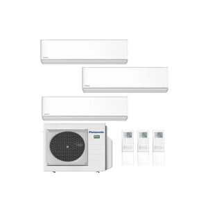 Condizionatore Panasonic Etherea Z Trial Split 7000+7000+15000 Btu Inverter Cu-3Z68Tbe A++ Wifi (ETHEREA Z CU-3Z68BE 7+7+15)