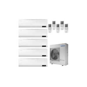 Condizionatore Samsung Cebu Penta Split 7000+9000+9000+9000+18000 Btu Inverter R32 Aj100 A++/A+ Wifi (CEBU AJ100T 7+9+9+9+18)