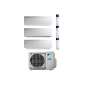 Condizionatore Daikin Emura Bianco Trial Split 7000+12000+18000 Btu Inverter R32 3Mxm68 A++ Wifi