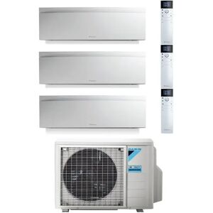 Condizionatore Daikin Emura Bianco Trial Split 7000+9000+12000 Btu Inverter R32 3Mxm68 A++ Wifi