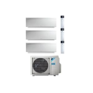 Condizionatore Daikin Emura Bianco Trial Split 9000+12000+18000 Btu Inverter R32 3Mxm68 A++ Wifi