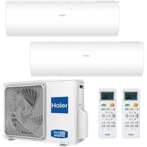 Condizionatore Haier Pearl Dual Split 9000+9000 Btu Inverter R32 2U50S2Sm1Fa A++ Wifi