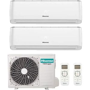 Condizionatore Hisense Energy Pro Dual Split 9000+12000 Btu Inverter R32 2Amw52U4Rxc A++ Wifi