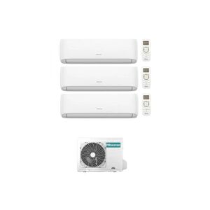 Condizionatore Hisense Hi-Comfort Trial Split 7000+7000+12000 Btu Inverter R32 3Amw62U4Rjc A++/A+ Wifi