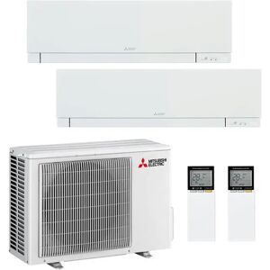 Condizionatore Mitsubishi Kirigamine Zen Dual Split 9000+12000 Btu Inverter R32 Mxz-2F53Vf A+++ Wifi