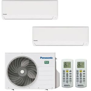 Condizionatore Panasonic Tz Dual Split 7000+12000 Btu Inverter R32 Cu-2Tz41Tbe A++/A+