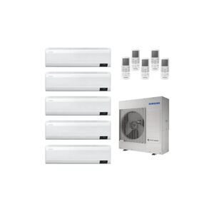 Condizionatore Samsung Windfree Avant Penta Split 7000+7000+7000+12000+24000 Btu Inverter R32 Aj100 A++/A+ Wifi