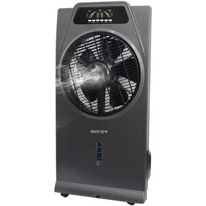 Electroline VN90EN ventilatore Nero, Grigio