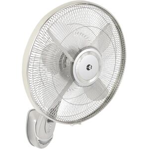 EQUATION Ventilatore a parete  Wally silver argento 55 W Ø 40 cm