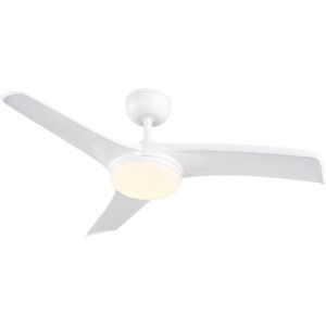 Inspire Ventilatore da soffitto Aruba plus, bianco, Ø 112 cm, CCT, dimmerabile,  IP44