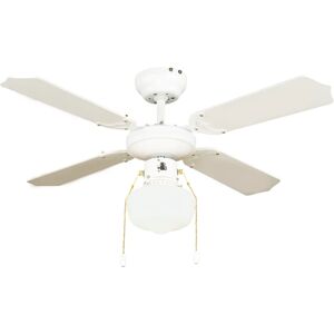 Leroy Merlin Ventilatore da soffitto Barbade, bianco, D. 91 cm