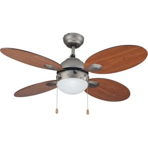 Inspire Ventilatore da soffitto Maurice, marrone, D. 106 cm