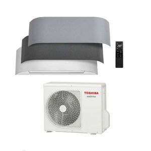 Toshiba Climatizzatore Haori Bianco con Rivestimenti in Tessuto Inclusi Inverter R-32 Wi-Fi Classe A+++ 16000 btu