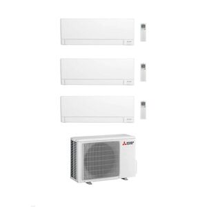 Mitsubishi Climatizzatore Trial Split Linea Plus MSZ-AY 9+12+18 con MXZ-3F68VF Inverter R-32 Wi-Fi Classe A++