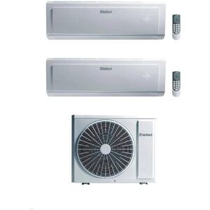 Vaillant Climatizzatore Dualsplit Climavair Plus VAI 8 7+12 con VAF8-050W2NO Inverter R-32 Wi-Fi Optional Classe A++