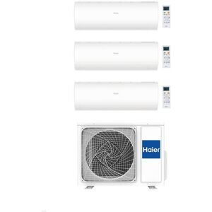 HAIER Climatizzatore Trialsplit Pearl 9+12+18 con 4U75S2SR5FA Inverter R-32 Wi-Fi Classe A++/A+