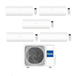 HAIER Climatizzatore Pentasplit Pearl 7+7+7+7+9 con 5U90S2SS5FA Inverter R-32 Wi-Fi Classe A++/A+