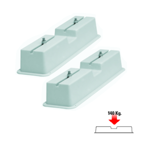 Tecnogas Supporti a pavimento base in PVC Climatizzatori L 450